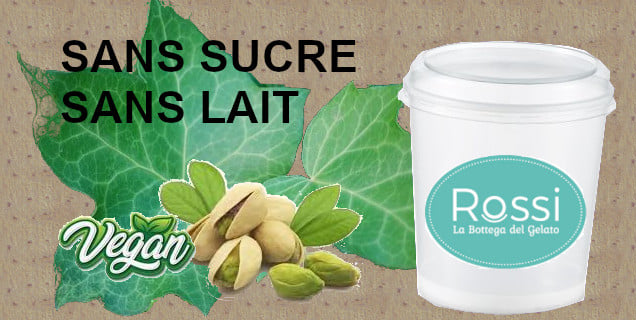 Sugar free Vegan Pistachio - La Bottega del Gelato | Authentic Italian Ice Cream Delivery in Monaco